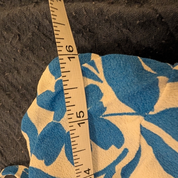 Workshop Republic Clothing Blue & White Printed Maxi Dress - Picture 3 of 3